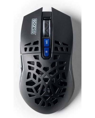 Mouse gaming Sparco - SPWMOUSE CLUTCH, optic, wireless, negru - 1