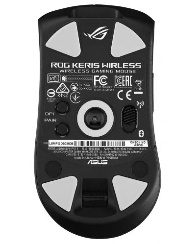 Mouse de gaming ASUS - ROG Keris, optic, wireless, negru - 6