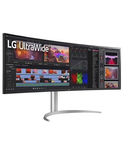 Monitor LG pentru jocuri - 49WQ95C-W, 49'', 5K, 144Hz, 5ms, FreeSync - 3
