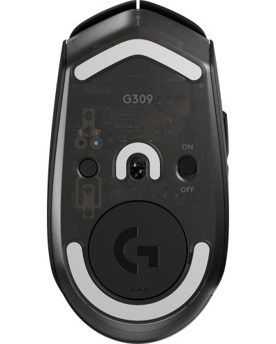 Mouse gaming Logitech - G309 LIGHTSPEED, optic, wireless, negru - 5