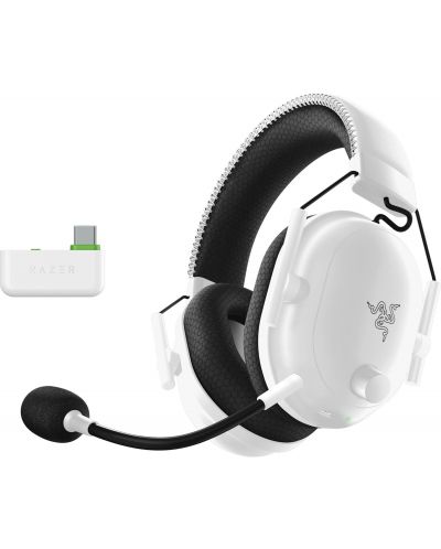 Căști gaming Razer - BlackShark V2 Pro, Xbox Licensed, wireless, albe - 1