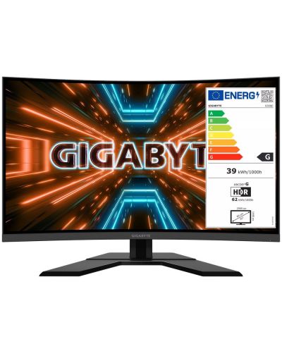 Monitor gaming Gigabyte - G32QC, 31.5'', QHD, 165Hz, 1ms, Curved	 - 5