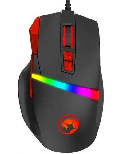 Mouse gaming Marvo - G944 RGB, optic, negru - 1