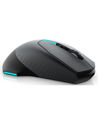 Mouse de gaming Alienware - 610M, optic, wireless, Dark Side of the Moon - 4