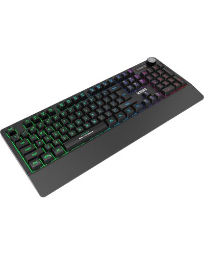 Tastatura de gaming Marvo - K660, RGB, negra - 3
