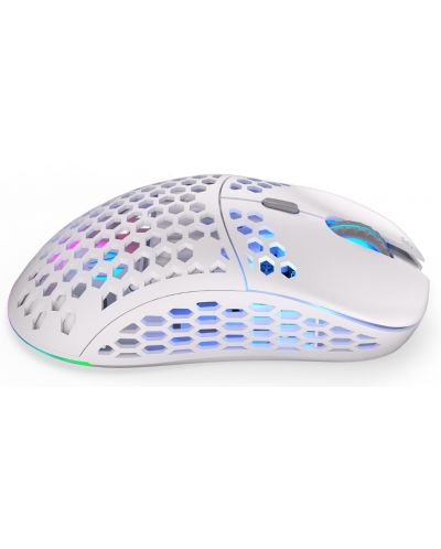 Mouse de gaming Endorfy - LIX Plus, optic, fără fir, Onyx White - 3