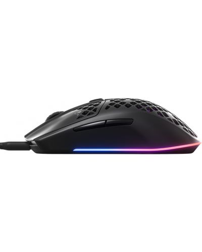 Mouse gaming SteelSeries - Aerox 3, optic, negru - 2