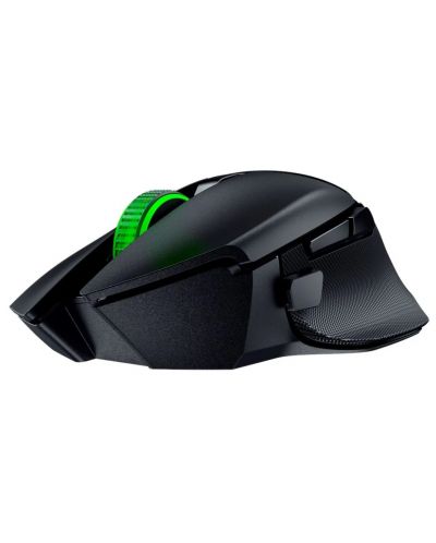 Mouse de gaming Razer - Basilisk V3 X HyperSpeed, optic, wireless, negru - 6