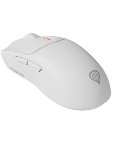 Mouse de gaming Genesis - Zircon 500, optic, wireless, alb - 2