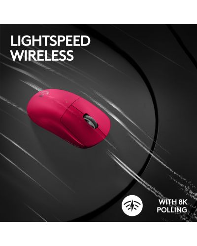 Mouse de gaming Logitech - G Pro X Superlight 2, optic, fără fir