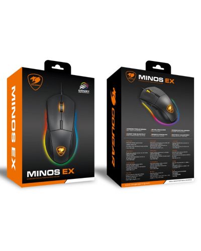 Mouse de gaming COUGAR - Minos EX, optic, negru - 8