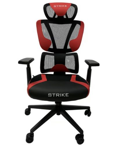 Scaun de gaming  RFG - STRIKE, negru/roşu - 1