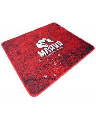 Mouse pad de gaming Marvo - G39, L, moale, rosu - 2