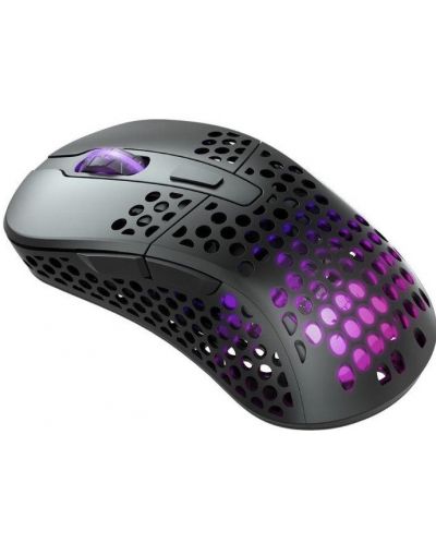 Mouse gaming Xtrfy - M4, optic, wireless, negru - 3