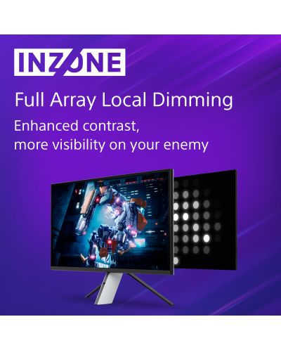 Monitor Gaming Sony - INZONE M9, 27”, 4K, 144Hz, 1ms, G-SYNC - 4