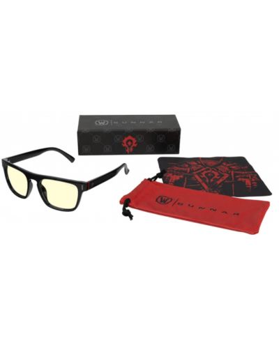 Ochelari gaming Gunnar - World of Warcraft Horde Edition Onyx, Amber - 4