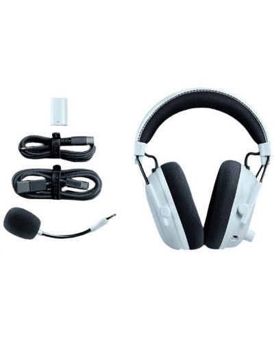 Căști de gaming Razer - BlackShark V3 Pro,fără fir, alb | Ozone.ro