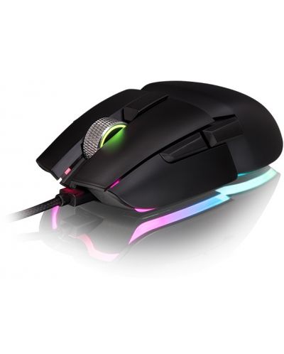 Mouse gaming Thermaltake - ARGENT M5 RGB, optic, cu fir, negru - 3