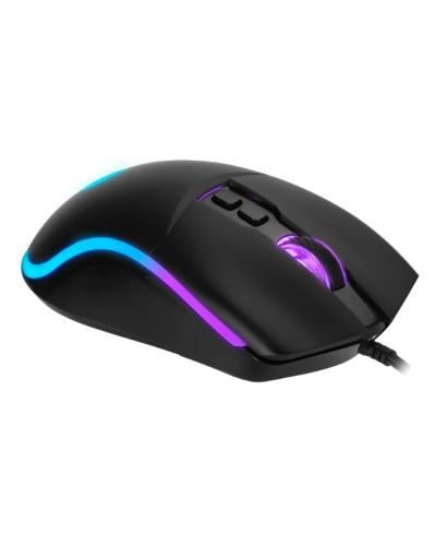 Mouse gaming Marvo - M358 RGB, optic, negru - 3