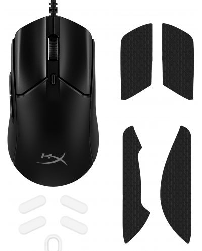 Mouse de gaming HyperX - Pulsefire Haste 2,optic, negru - 8
