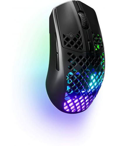 Mouse gaming SteelSeries - Aerox 3, optic, wireless, negru - 4