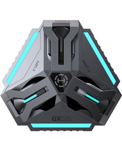 Căști gaming Edifier - Hecate GX05, TWS, Space Grey - 4