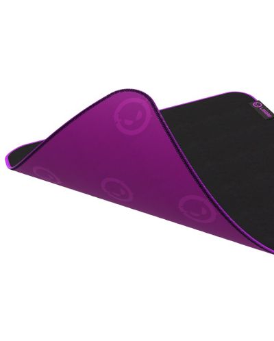 Mouse pad pentru jocuri Lorgar - Main 313, L, moale, negru/violet - 5