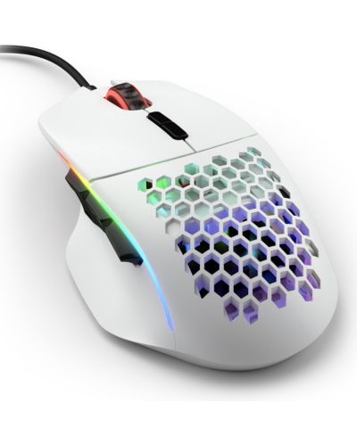Mouse de gaming  Glorious - Model I, Optică, alb - 2