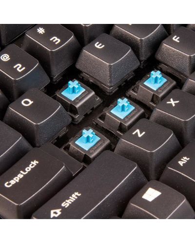 Tastatură gaming Thermaltake - Meka PRO, Cherry MX Blue, neagră - 5