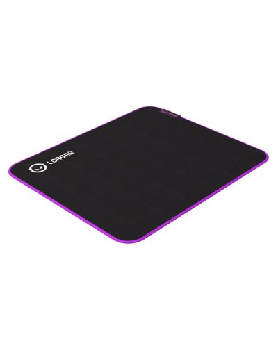 Mouse pad pentru jocuri Lorgar - Main 315, XL, moale, negru/violet - 3