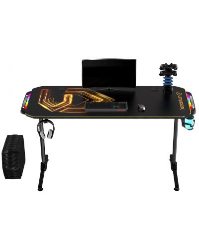 Birou gaming Ultradesk - Frag V3, auriu - 3