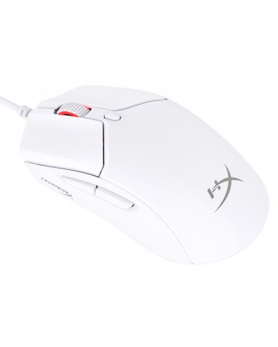 Mouse de gaming HyperX - Pulsefire Haste 2, optic, alb - 2