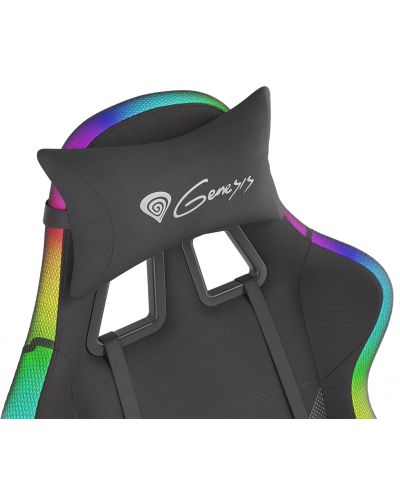 Scaun de gaming Genesis - Trit 600, RGB , negru - 5
