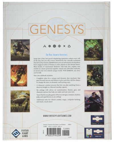 Joc de rol  Genesys RPG: Core Rulebook - 2