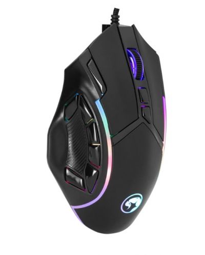 Mouse gaming Marvo - M653 RGB, optic, negru - 2