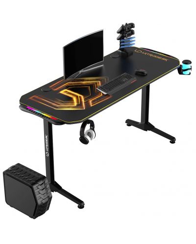 Birou gaming Ultradesk - Frag V3, auriu - 2