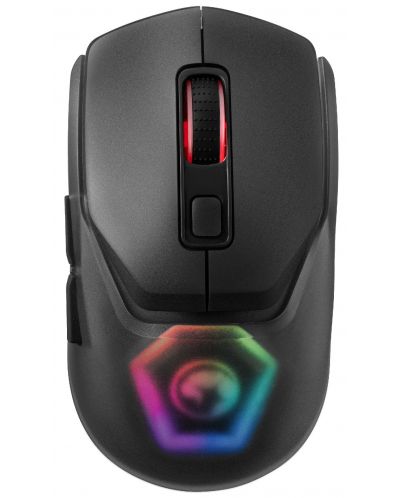 Mouse de gaming Marvo - Fit Pro,optic, fără fir, negru - 1