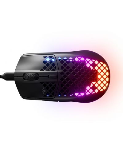 Mouse gaming SteelSeries - Aerox 3, optic, negru - 4
