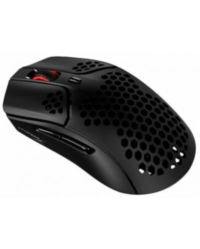 Mouse de gaming HyperX - Pulsefire Haste, optic, wireless, negru - 2