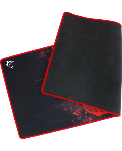 Mouse pad pentru gaming  White Shark - SKYWALKER, XL, moale,roșu/negru - 3