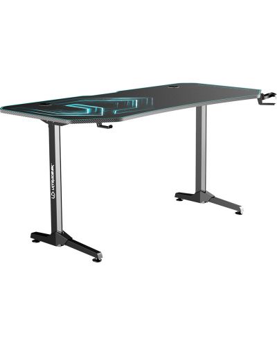 Birou de gaming Ultradesk - Frag XXL, albastru - 9