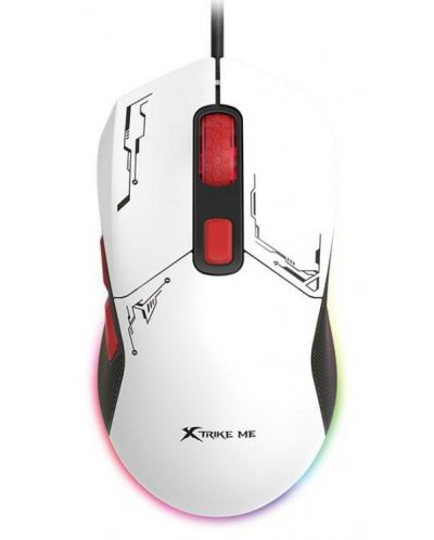 Mouse pentru jocuri Xtrike ME - GM-316W, optic, alb - 2