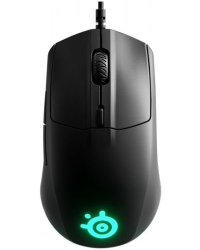 Mouse gaming SteelSeries - Rival 3, negru - 1