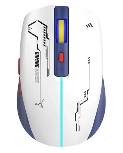 Mouse gaming Marvo - M796W, optic, wireless, alb - 1