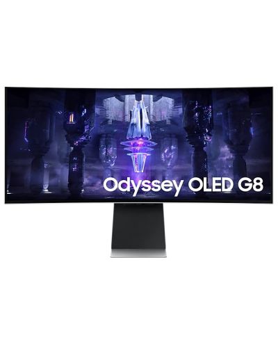 Monitor de gaming Samsung - Odyssey OLED G8 G85SB, 34'', 175Hz, 0.1ms - 1