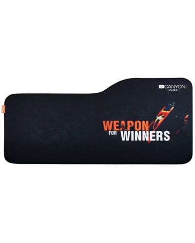 Mousepad gaming Canyon - CND-CMP10, L, moale, neagra - 1