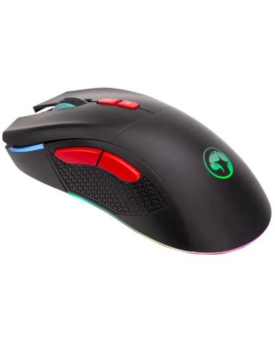 Mouse gaming Marvo - M797W, optic, wireless, negru - 5