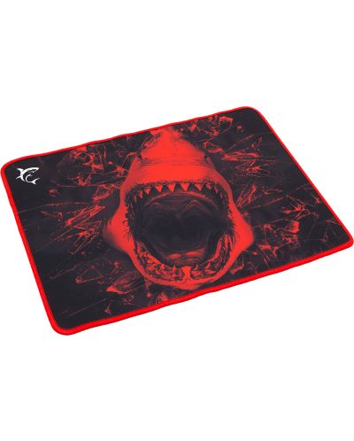 Mouse pad pentru gaming White Shark - SKYWALKER, L, moale, roşu/negru - 2