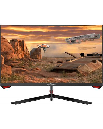 Monitor gaming Dahua - LM27-E230C, 27'', FHD, 165Hz, 1ms, Curved, VA, черен - 1