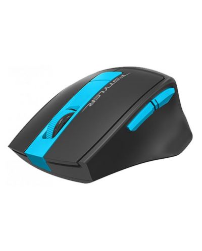 Mouse gaming A4tech - Fstyler FG30S, optic, wireless, neagra/albastra - 3
